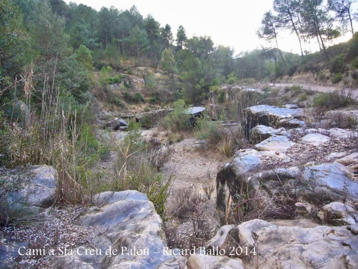 Camí a l'Església de Santa Creu de Palou – Mura - Torrent.