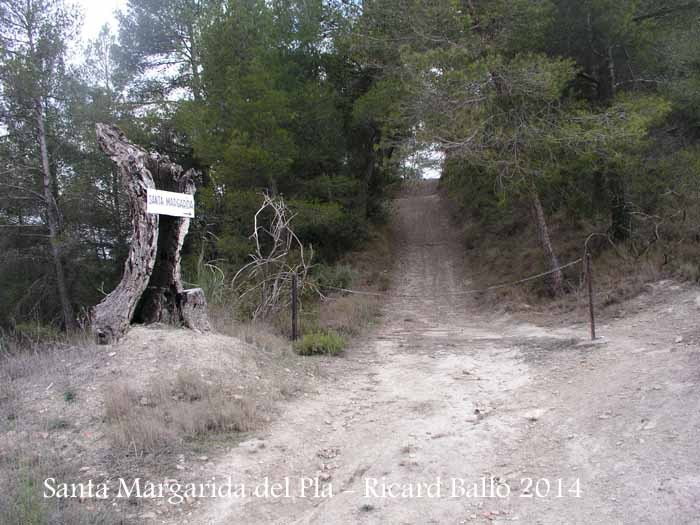 Camí a l'Església de Santa Margarida del Pla – Castellgalí