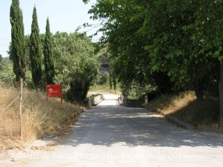 Església de Santa Margarida – Santa Margarida i els Monjos - Part final de l'itinerari.