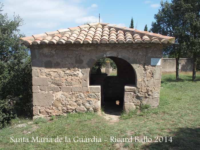 Santuari de Santa Maria de La Guàrdia – Sagàs - Comunidor