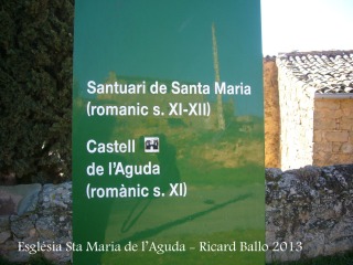 Església de Santa Maria de l'Aguda / Torà