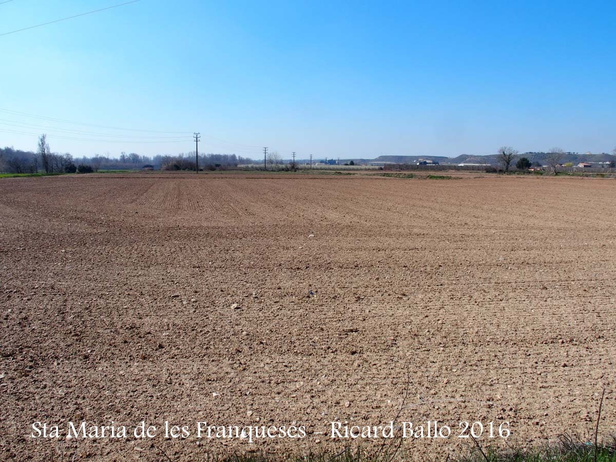 Església de Santa Maria de les Franqueses – Balaguer - Entorn