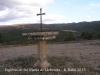 Església de Santa Maria de Lloberola - Altar situat a l\'esplanada del davant de l\'església.