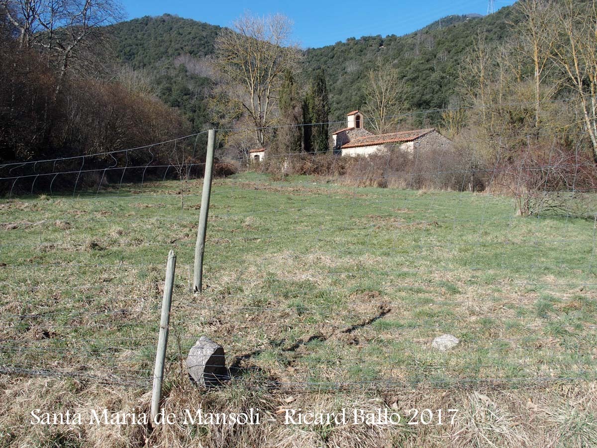 Església de Santa Maria de Mansolí-Sant Hilari Sacalm