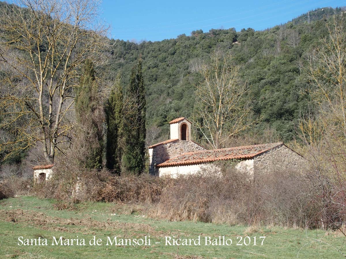 Església de Santa Maria de Mansolí-Sant Hilari Sacalm