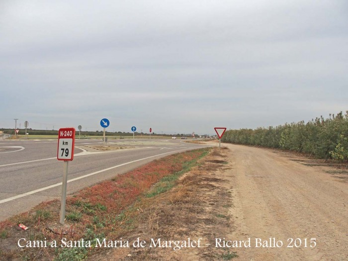 Camí a l'Església de Santa Maria de Margalef – Torregrossa