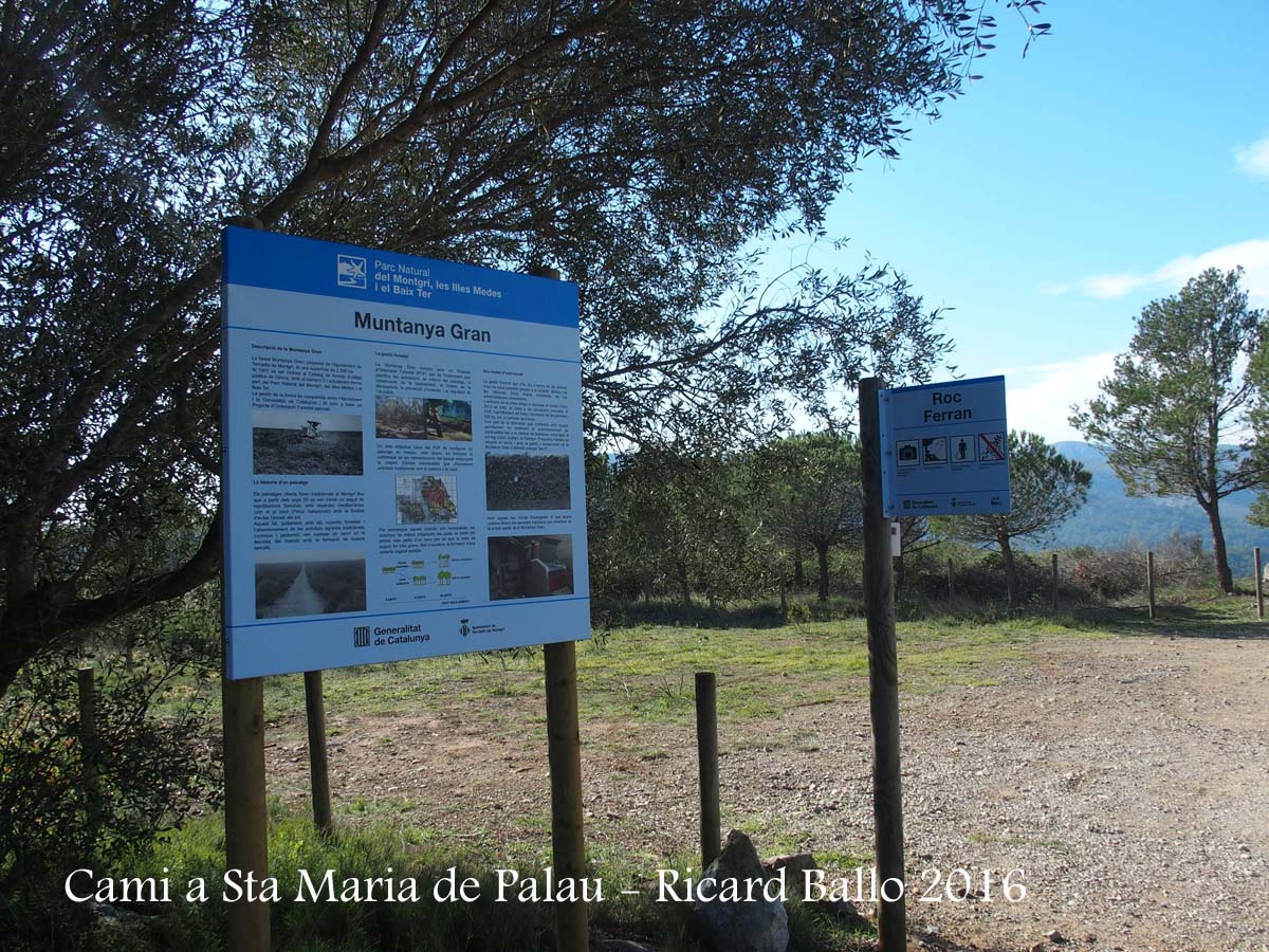 Camí a l'Església de Santa Maria de Palau – Torroella de Montgrí