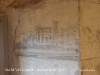 Església de Santa Maria del Castell de Castelldefels - Una mostra dels graffitis que varen dibuixar a les parets els presoners republicans durant la seva estada a la presó del castell de Castelldefels i que han arribat en bon estat fins els nostres dies