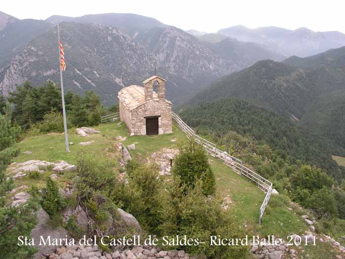 Església de Santa Maria del Castell de Saldes