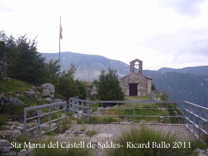 Església de Santa Maria del Castell de Saldes