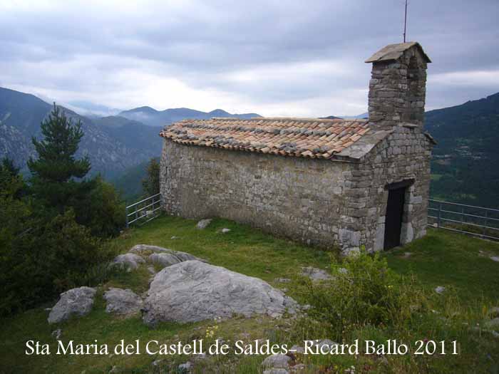 Església de Santa Maria del Castell de Saldes