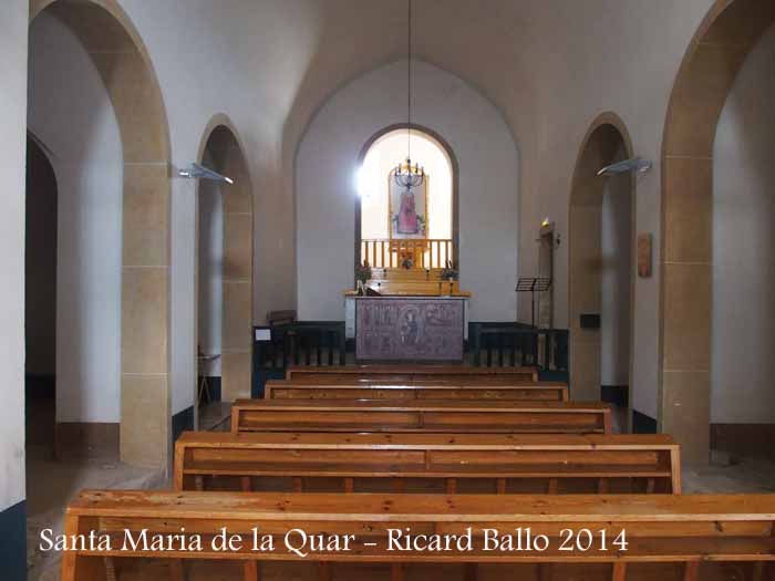 Església de Santa Maria – La Quar