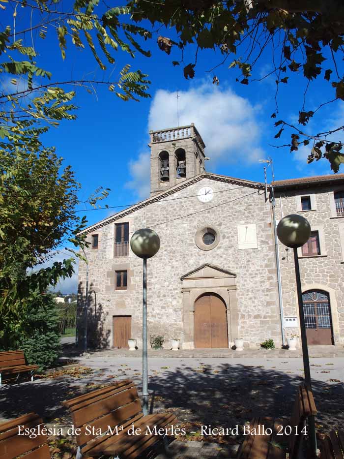 Església de Santa Maria – Santa Maria de Merlès