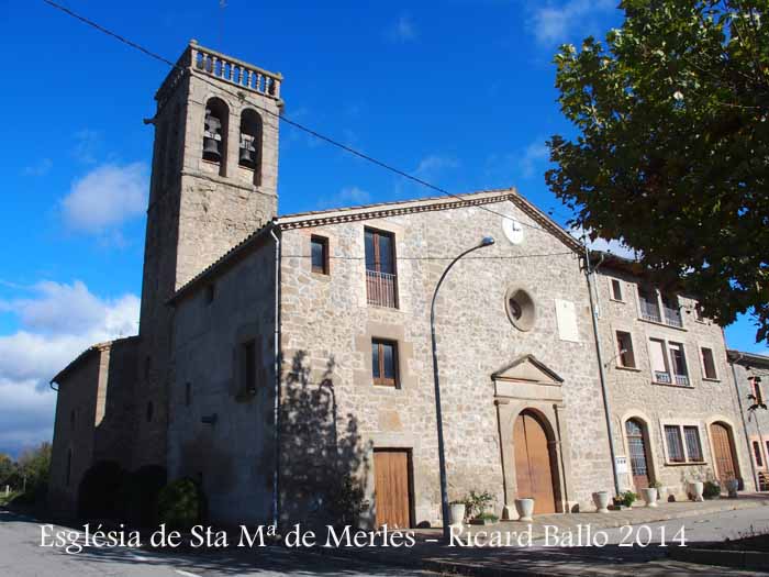 Església de Santa Maria – Santa Maria de Merlès