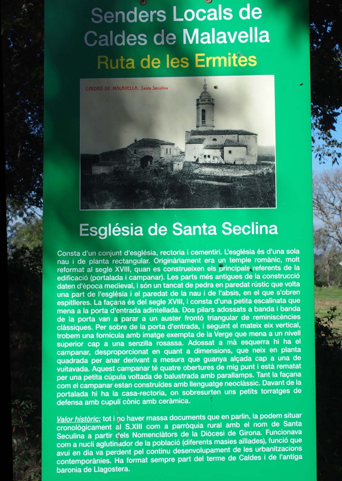 Església de Santa Seclina – Caldes de Malavella