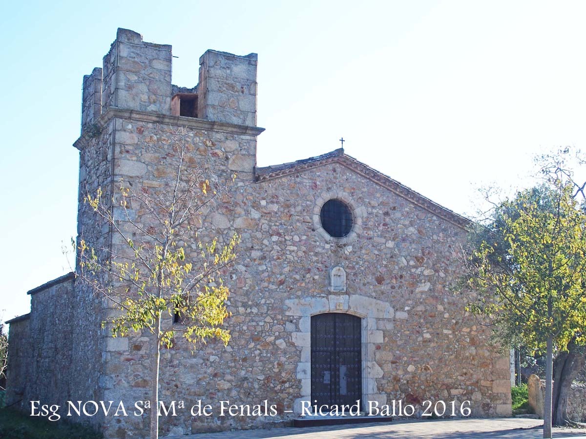 Església NOVA de Santa Maria de Fenals – Castell-Platja d’Aro