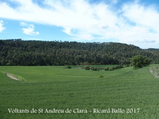 Església parroquial de Sant Andreu de Clarà – Castellar de la Ribera / Entorn