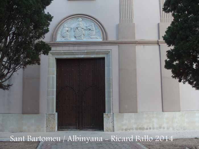 Església parroquial de Sant Bartomeu – Albinyana