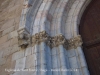 Església parroquial de Sant Esteve – Bagà - Porta gòtica.