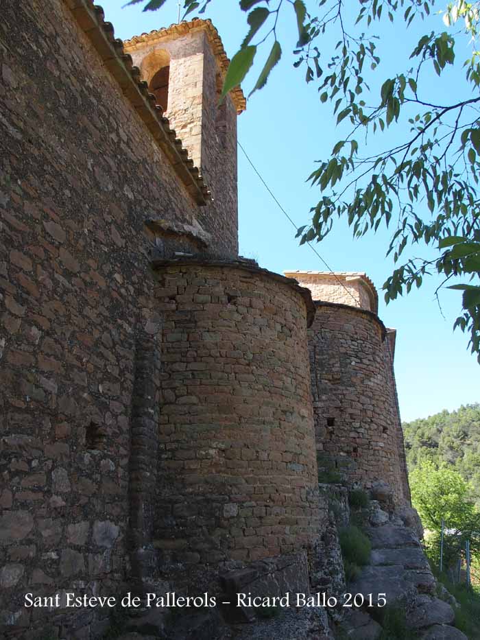 Església parroquial de Sant Esteve de Pallerols de Rialb – Baronia de Rialb - Absis