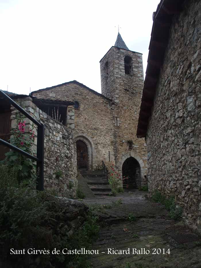 Església parroquial de Sant Girvès de Castellnou de Carcolze