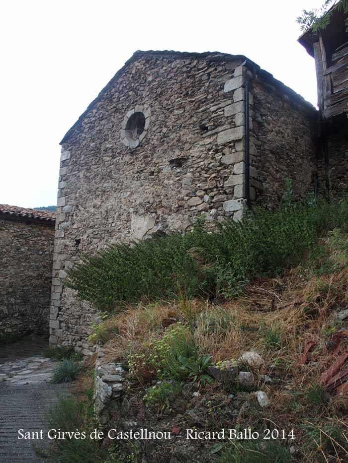 Església parroquial de Sant Girvès de Castellnou de Carcolze