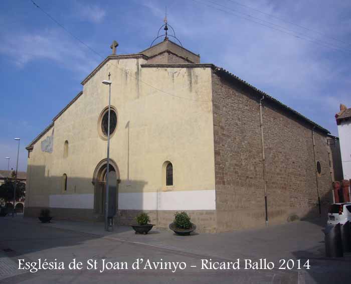 Església parroquial de Sant Joan d’Avinyó – Avinyó 