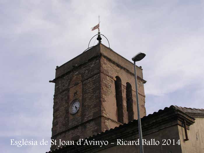 Església parroquial de Sant Joan d’Avinyó – Avinyó 