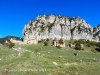 Vistes des de l'Església parroquial de Sant Miquel – Fígols - En primer terme, les cases de Peguera.