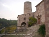 Església parroquial de Sant Vicenç de Fals – Fonollosa - Al darrere apareix una de les dues torres.