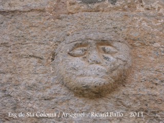 Església parroquial de Santa Coloma – Arsèguel - Carota.