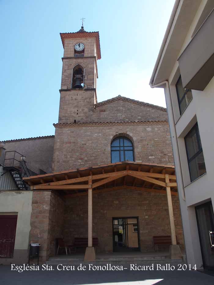 Església parroquial de Santa Creu de Fonollosa - Bages