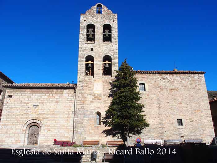 Església parroquial de Santa Maria – Castellar de n’Hug