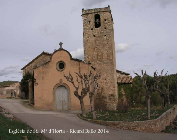 Església parroquial de Santa Maria – Horta d’Avinyó