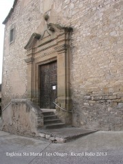 Església parroquial de Santa Maria - Les Oluges.