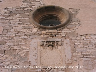 Església parroquial de Santa Maria - Les Oluges.