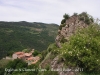 Vistes de Cava des del castell de Cava