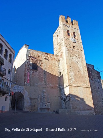 Església VELLA de Sant Miquel – Mont-roig del Camp