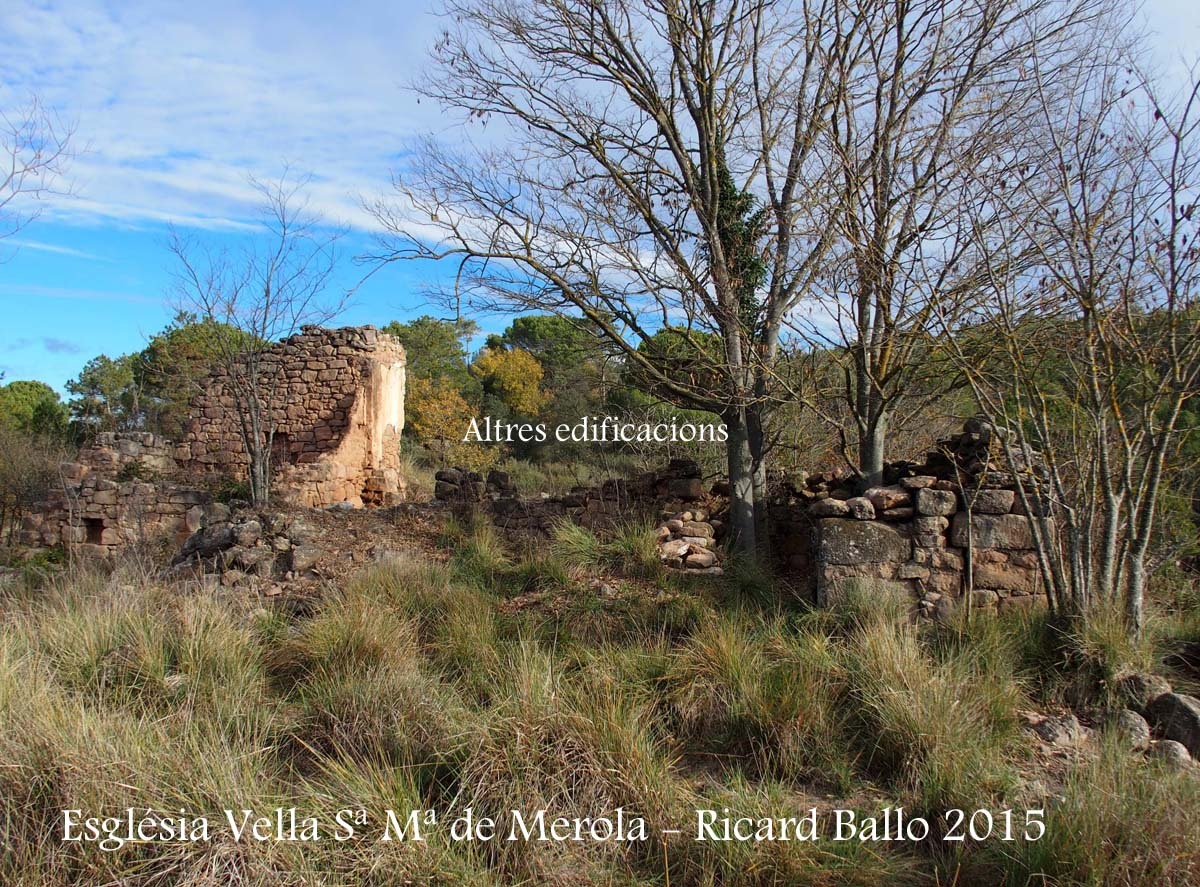 Església Vella de Santa Maria de Merola – Puig-reig - Altres construccions