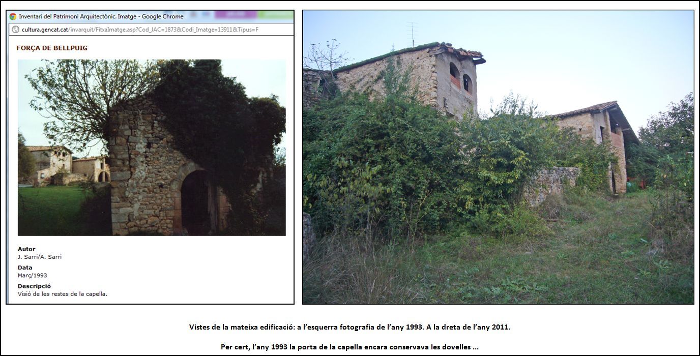 forca-de-bellpuig-tortella-110922-comparacio-foto-patrimoni-gencat-any-1993-amb-actual-2011