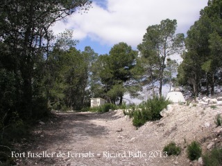 Fort fuseller de Ferriols - Itinerari.