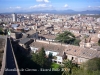 Muralles de Girona. Girona des del camí de ronda.