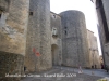 Muralles de Girona. Torres d'accés a la plaça de la Catedral.