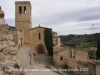 Guimerà - Església de Santa Maria vista des del castell.