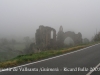 Guimerà - Monestir de Vallsanta en mig d\'una espessa boira.