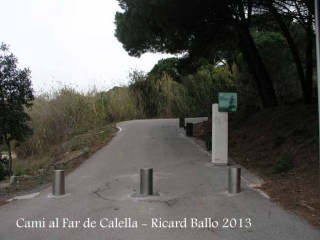 Camí al far de Calella