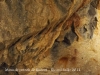 Mina de petroli de Riutort - Guardiola de Berguedà - mostra d'incipients processos de formació calcària.