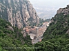Montserrat des del funicular de Sant Joan.