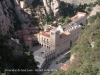 Montserrat des del funicular de Sant Joan.