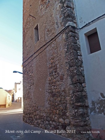 Muralles de Mont-roig del Camp - Casa dels Torrells